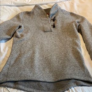 The north face sweater
